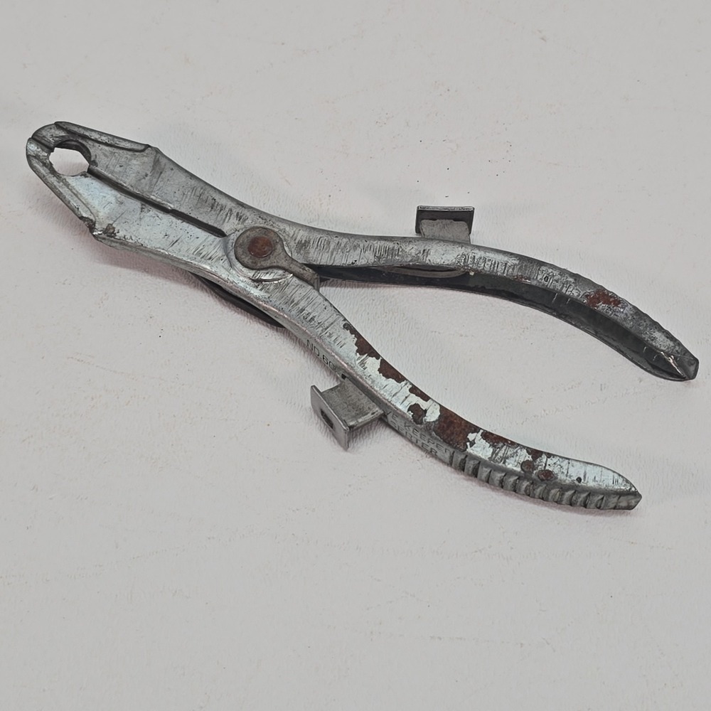 Vintage K-D No. 605 Valve Keeper Inserter Pliers - Made in USA